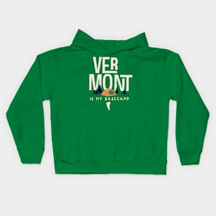 Vermont is my Base Camp Kids Hoodie